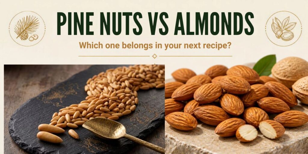 Pine Nuts vs Almonds-1