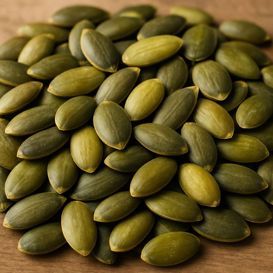 Pine nuts vs pumpkin seeds